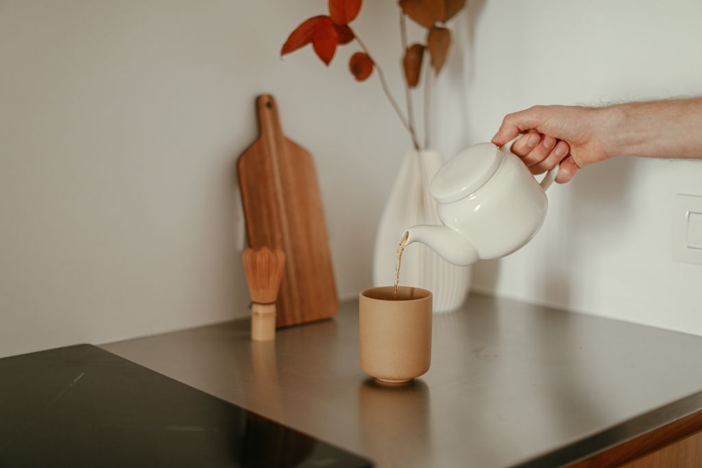 First image for the example sentence for - tea